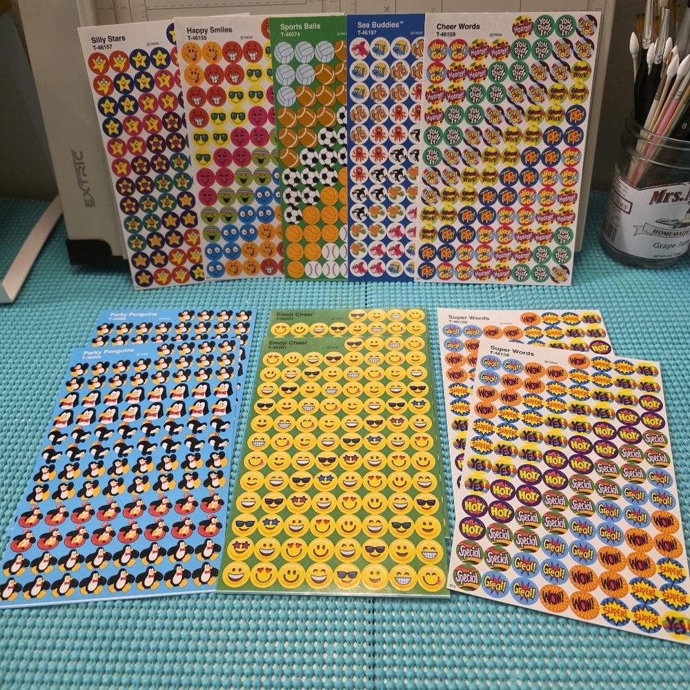 Trend SuperSpots Stickers 11 New Sheets